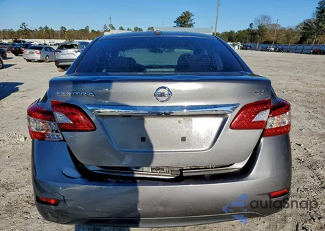 2015 Nissan Sentra S z USA, uszkodzony, nr VIN 3N1AB7AP3FY384053